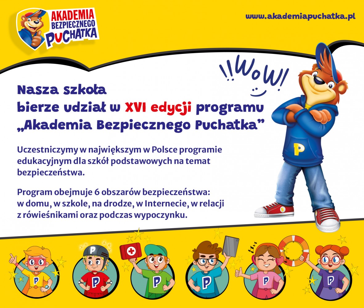 Akademia bezpiecznego Puchatka