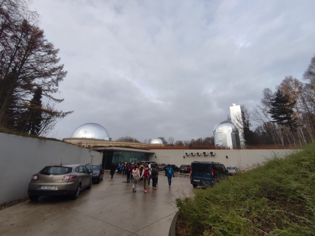 Wycieczka klasy 5a i 6 do Planetarium w Chorzowie