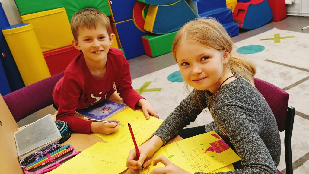 Uczniowie z Ukrainy znaleźli Zajączka!