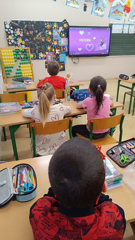 Walentynki w klasie 1b
