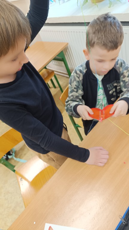 Walentynki w klasie 1b