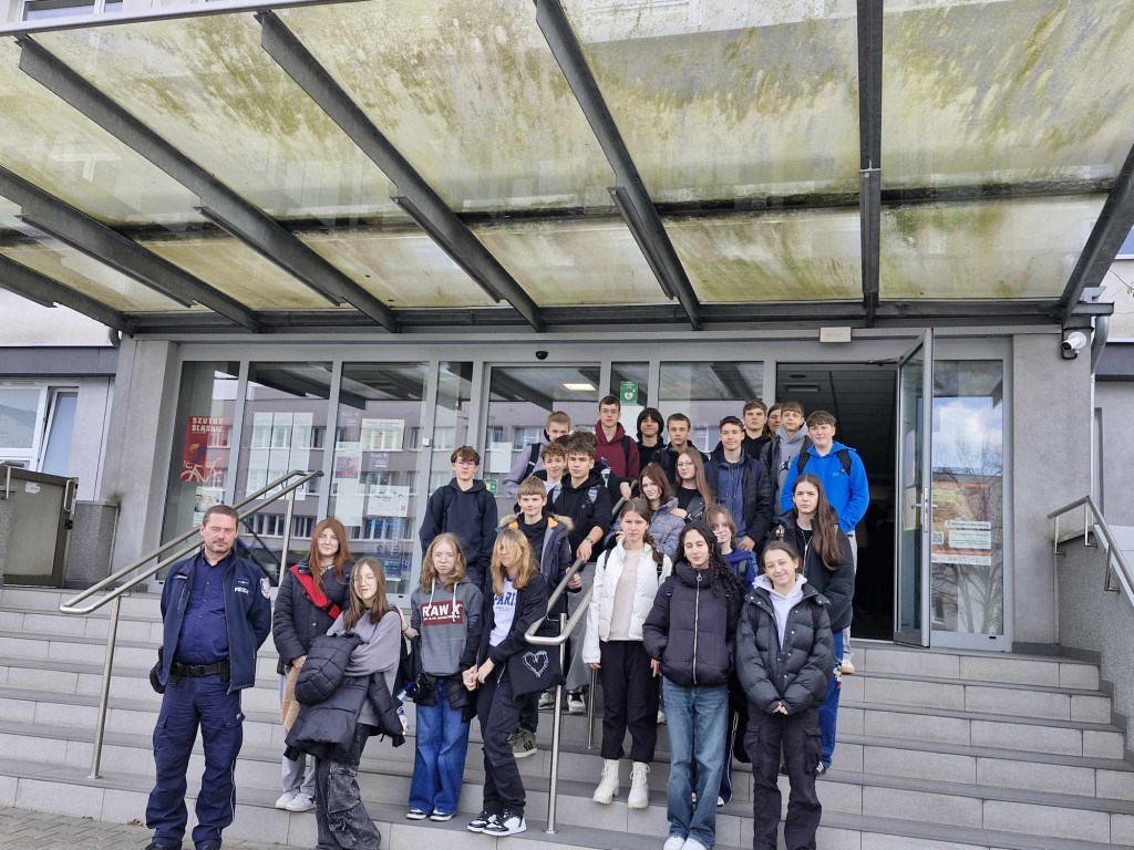 Wizyta w Komendzie Miejskiej Policji w Rybniku
