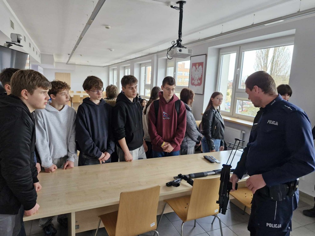 Wizyta w Komendzie Miejskiej Policji w Rybniku