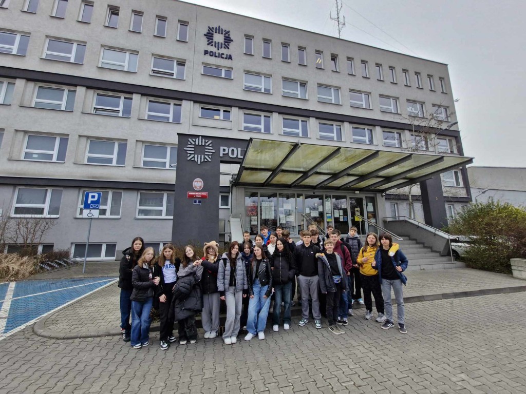 Wizyta w Komendzie Miejskiej Policji w Rybniku