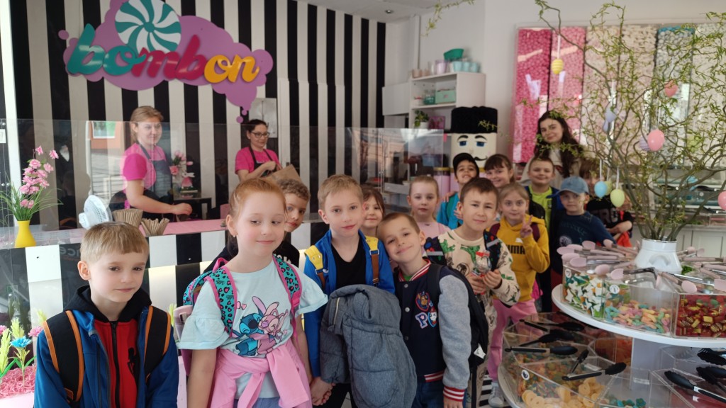 Słodkie warsztaty w klasie 1b