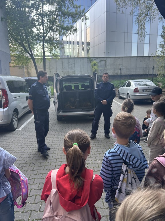  Wycieczka na Komendę Policji w Rybniku