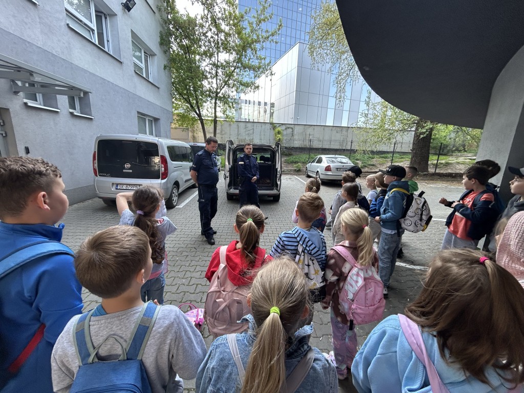  Wycieczka na Komendę Policji w Rybniku