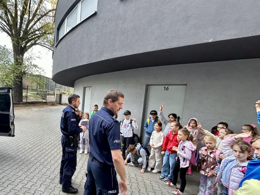  Wycieczka na Komendę Policji w Rybniku