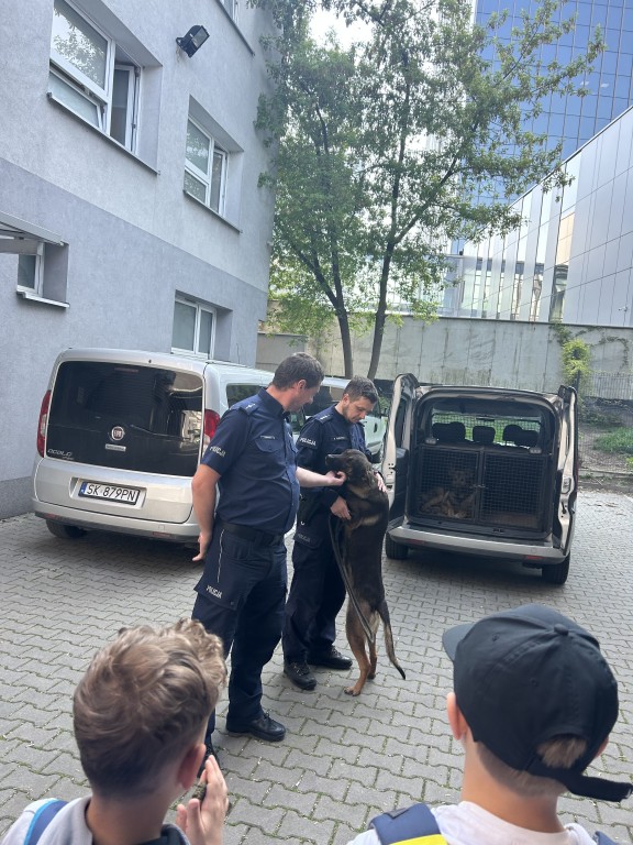  Wycieczka na Komendę Policji w Rybniku