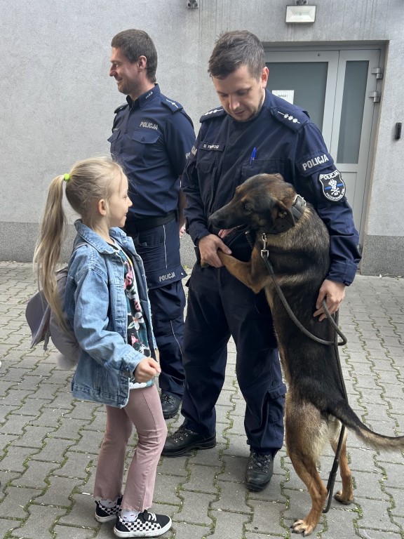  Wycieczka na Komendę Policji w Rybniku