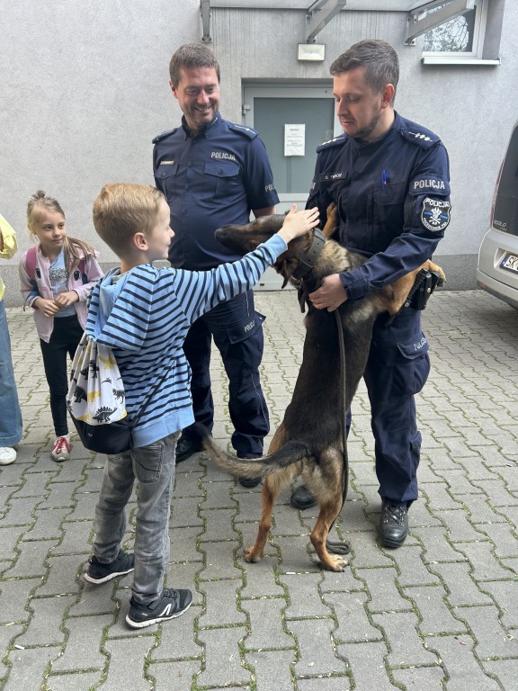  Wycieczka na Komendę Policji w Rybniku