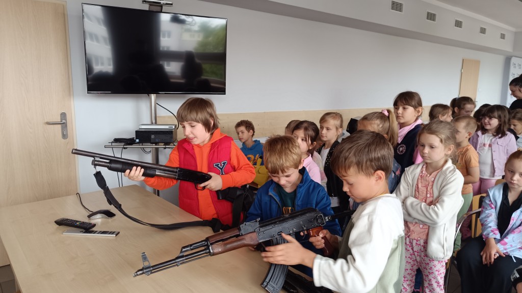 Klasy pierwsze w Komendzie Miejskiej w Rybniku