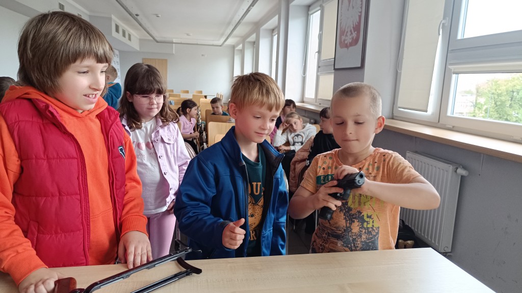 Klasy pierwsze w Komendzie Miejskiej w Rybniku