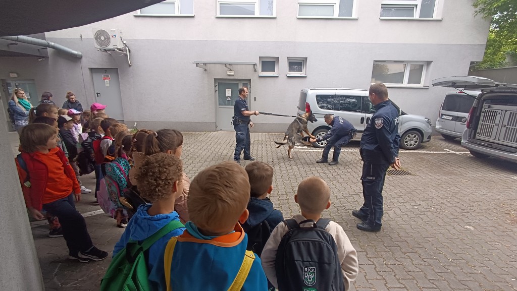 Klasy pierwsze w Komendzie Miejskiej w Rybniku