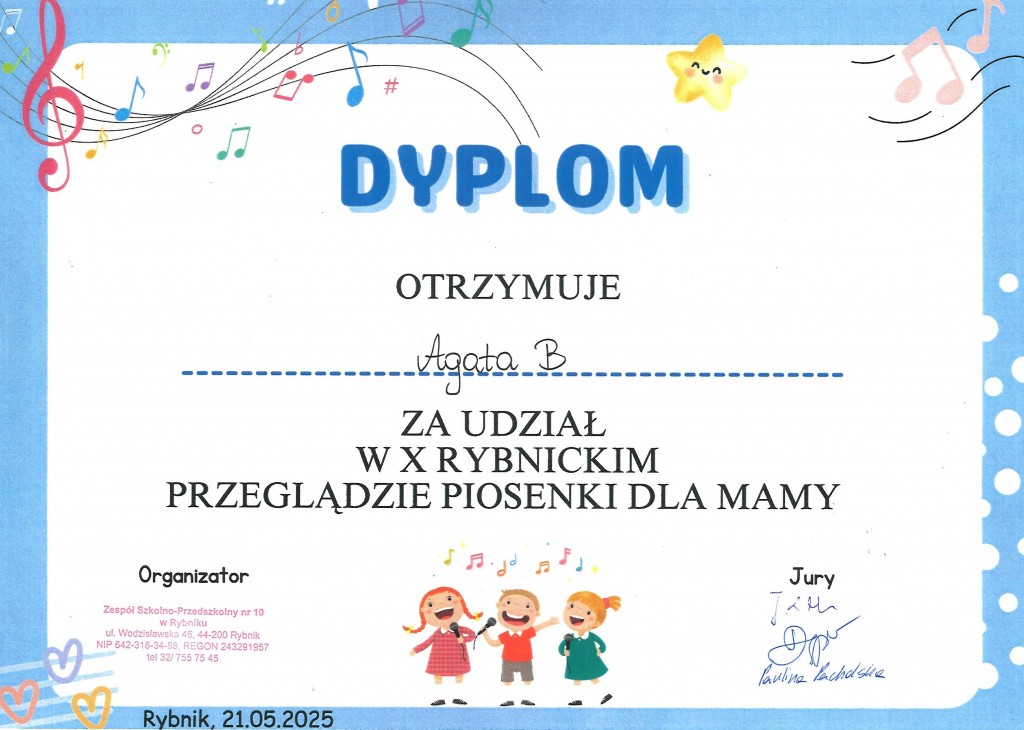 PRZEGLĄD PIOSENKI DLA MAMY 