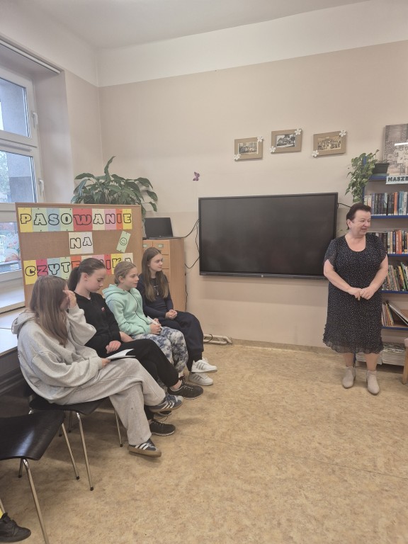 Pasowanie na czytelnika 