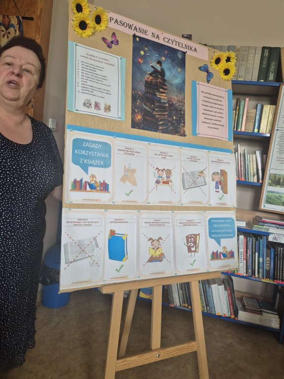 Pasowanie na czytelnika 