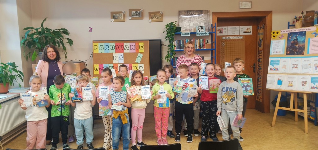 Pasowanie na czytelnika 