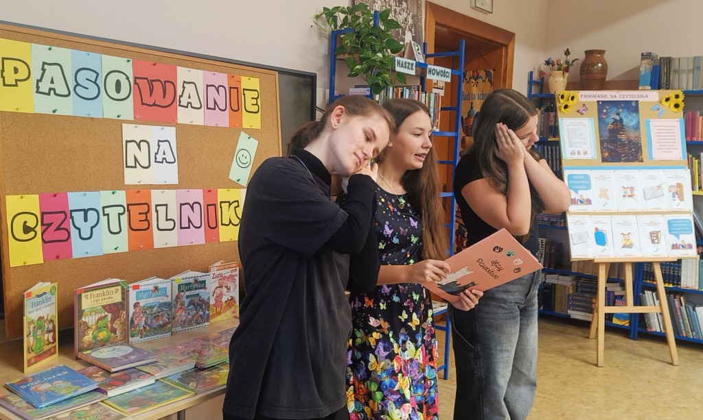 Pasowanie na czytelnika 