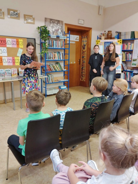 Pasowanie na czytelnika 