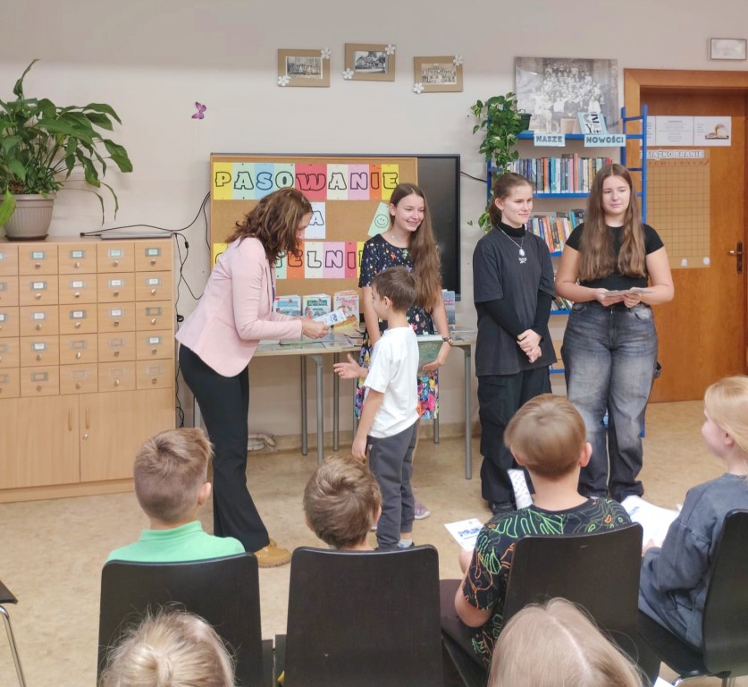 Pasowanie na czytelnika 