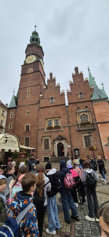 Wycieczka klas 5 do Wrocławia 