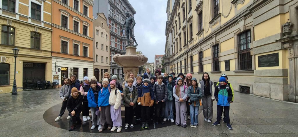 Wycieczka klas 5 do Wrocławia 