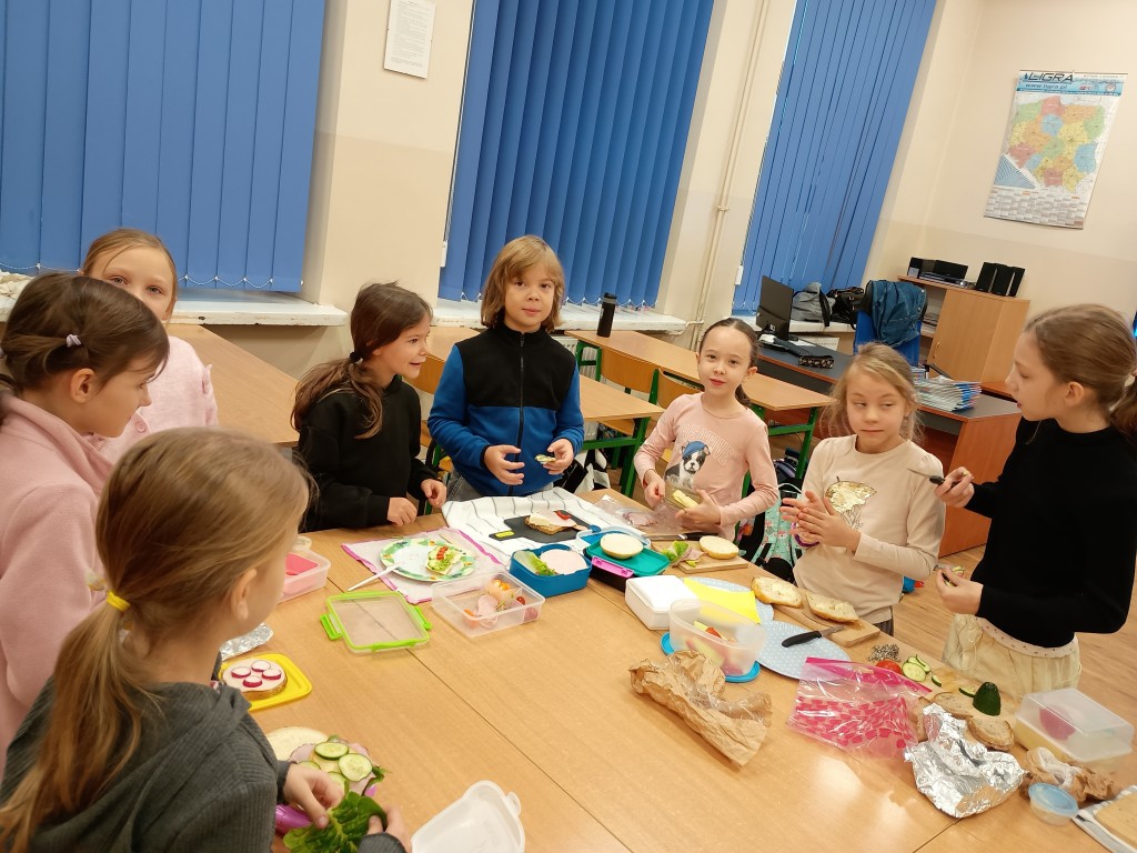 Zdrowe śniadanie w klasie IIIa