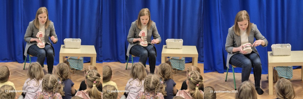  SPOTKANIE Z LEKARZEM DENTYSTĄ - GRUPA 'ŚREDNIAKÓW'