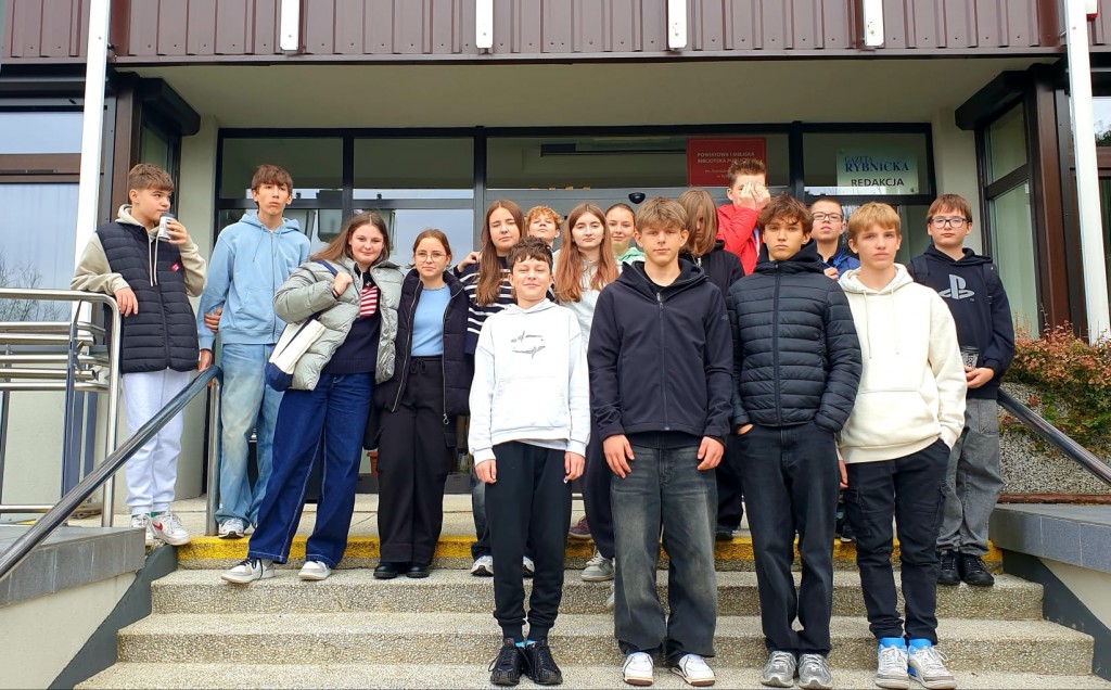 Warsztaty literacko – językowe klasy w Bibliotece