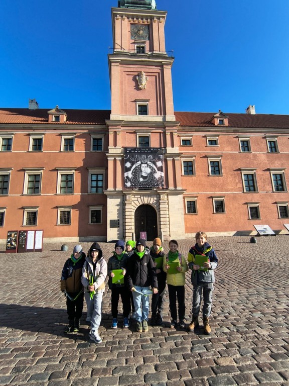 Wycieczka uczniów klas 5 i 6 do Warszawy 