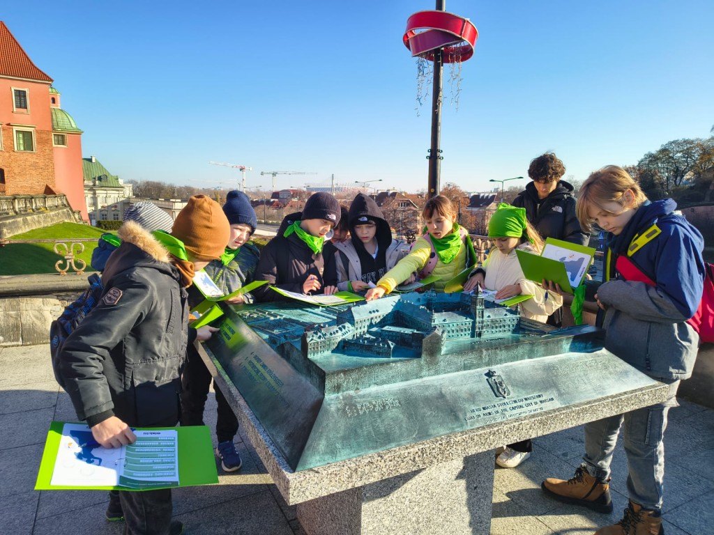 Wycieczka uczniów klas 5 i 6 do Warszawy 