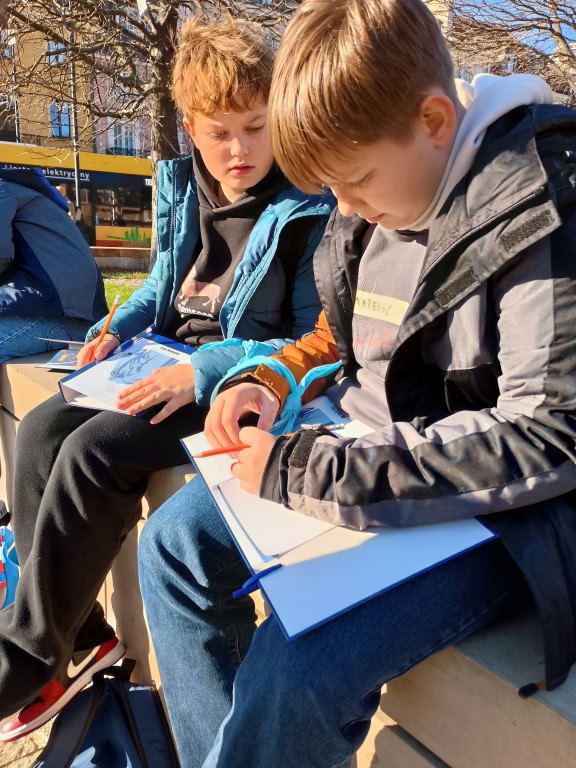 Wycieczka uczniów klas 5 i 6 do Warszawy 