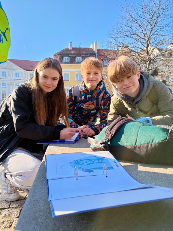 Wycieczka uczniów klas 5 i 6 do Warszawy 