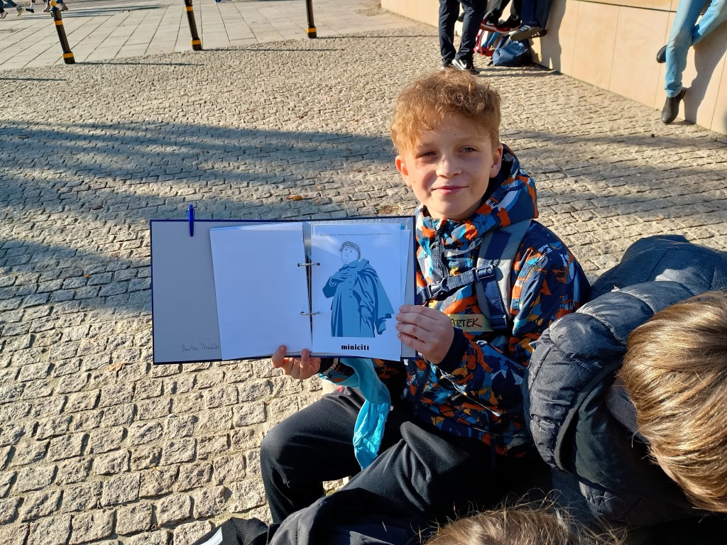 Wycieczka uczniów klas 5 i 6 do Warszawy 