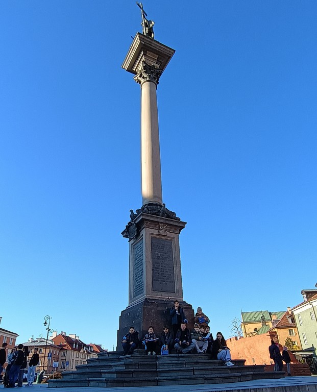 Wycieczka uczniów klas 5 i 6 do Warszawy 