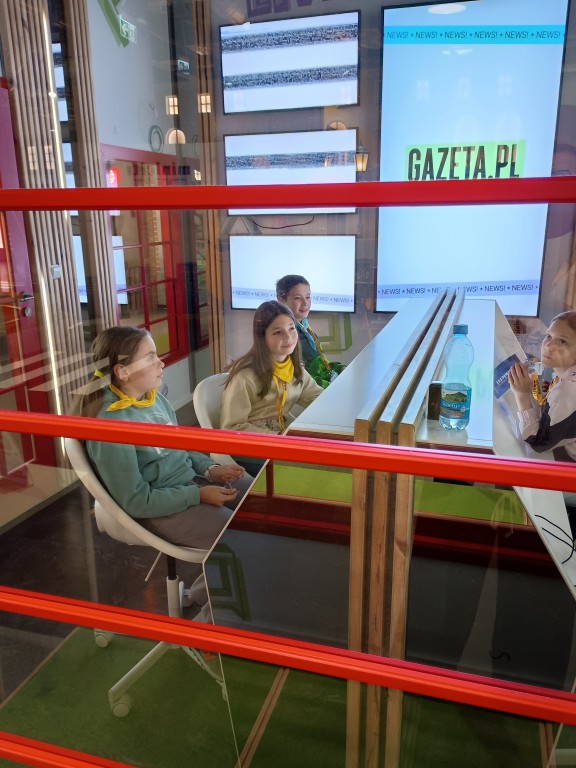 Wycieczka uczniów klas 5 i 6 do Warszawy 