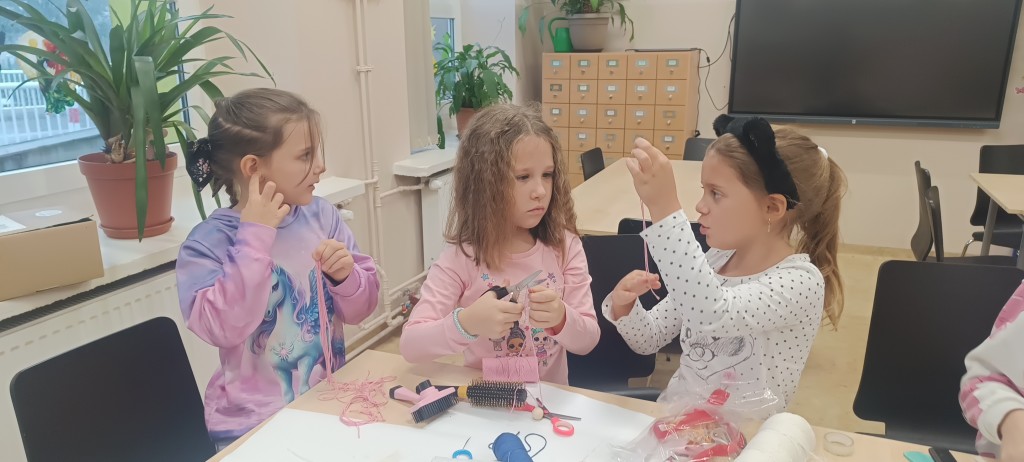 Anielskie warsztaty rękodzieła w bibliotece!