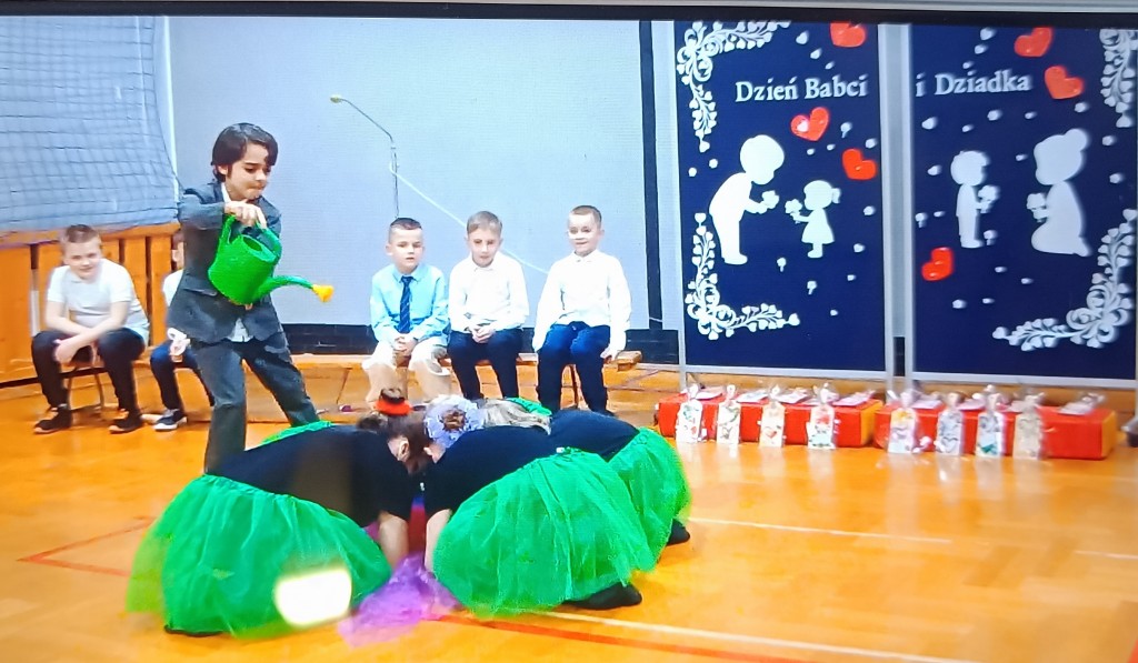 Dzień Babci i Dziadka w klasie 2b