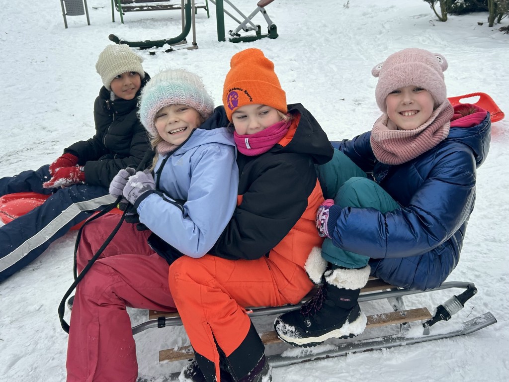 Zimowe szaleństwo klasy III B