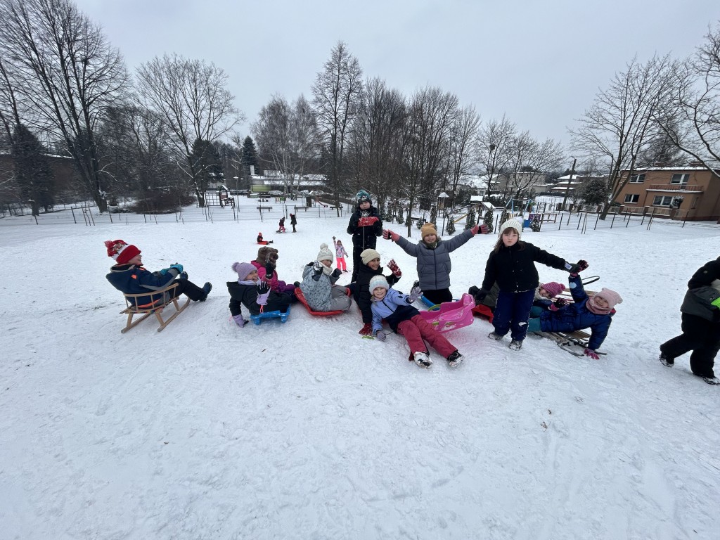 Zimowe szaleństwo klasy III B