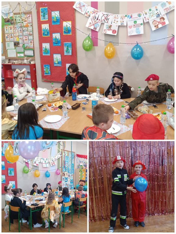 Bal karnawałowy klasy 2b 