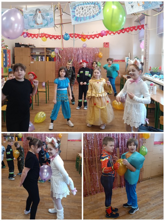 Bal karnawałowy klasy 2b 