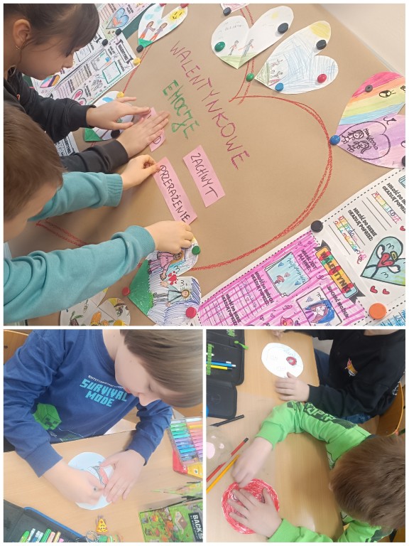 Walentynkowe emocje w kl.2b