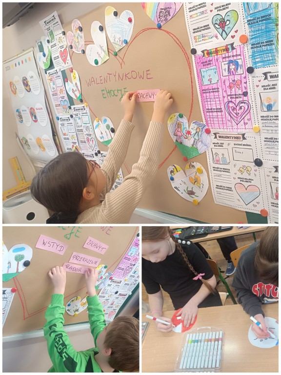 Walentynkowe emocje w kl.2b