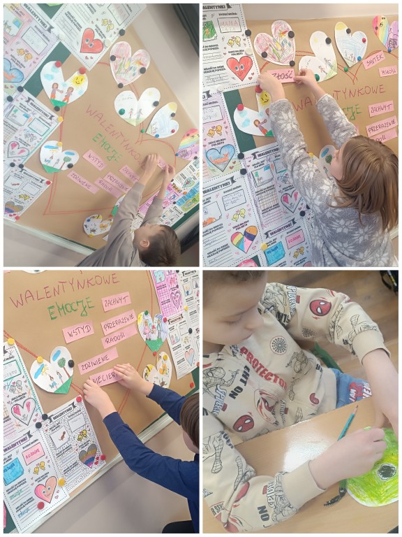 Walentynkowe emocje w kl.2b