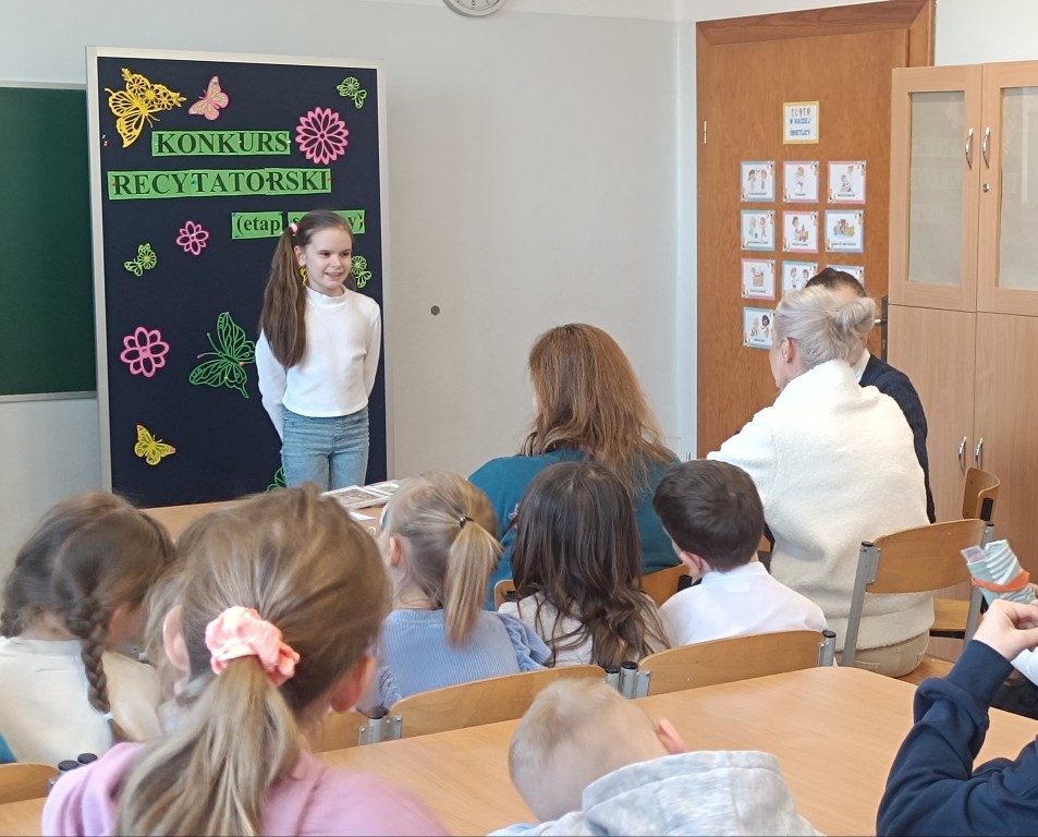 Konkurs recytatorski klas 1-3