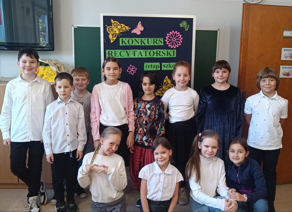 Konkurs recytatorski klas 1-3