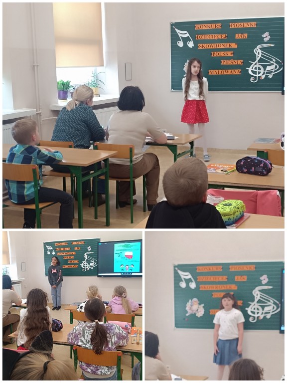 Konkurs Piosenki Dziecięcej klas 1 - 3 