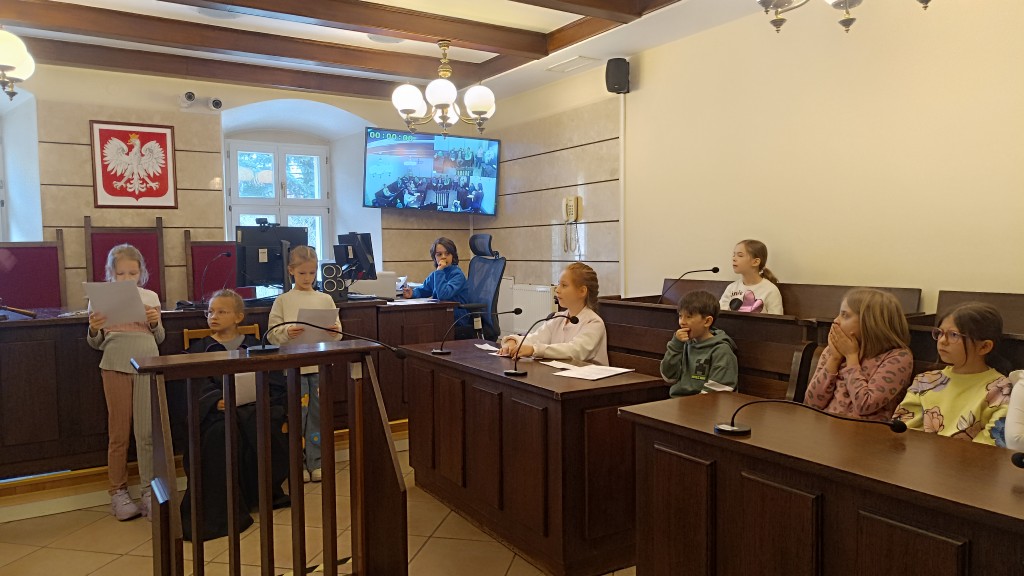 Klasa 2a i 2b w Sądzie Rejonowym w Rybniku